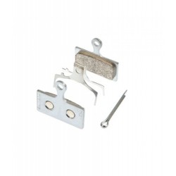Shimano G04S disc brake pads, steel backed, metal sintered