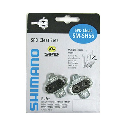 Shimano SH56 MTB SPD cleats multi-release