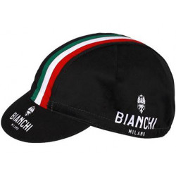 Bianchi Milano Neon Cycling Cap Black