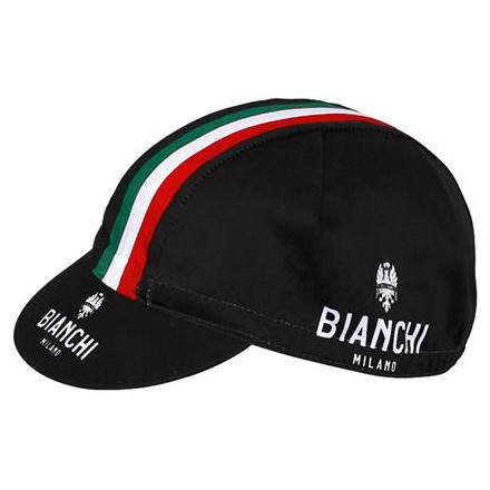Bianchi Milano Neon Cycling Cap Black