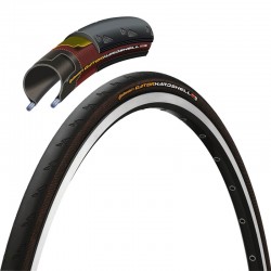 Continental Gator Skin Hardshell Road Bike Tyres wire bead (Tyres x 2)