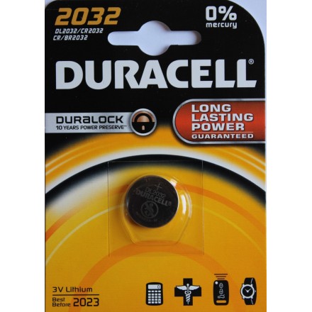 Duracell 2032 Lithium Battery