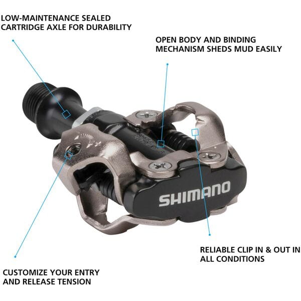Shimano PD-M540 MTB SPD pedals - Image 2