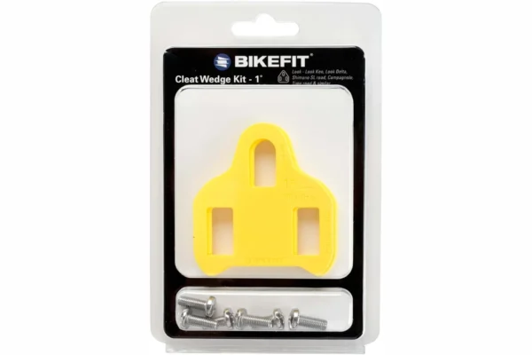 Cleat Wedge - LOOK/Shimano Compatible, 3-Hole, 1 Degree, 8-Pack